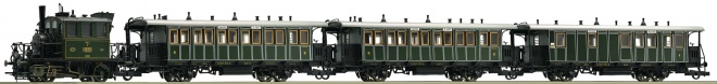Royal Bavarian Passenger Train Digital with Sound<br /><a href='images/pictures/Roco/224465.jpg' target='_blank'>Full size image</a>